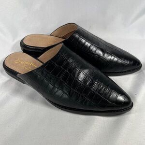 Seychelles “Impersonate” Leather Crocodile Mules - Size 6.5 - Very clean